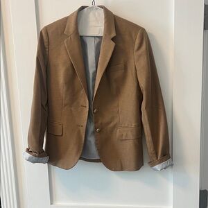 J. Crew Factory Camel Brown Women's Blazer